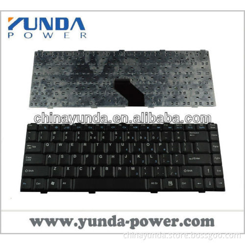 Hot Sale Keyboard for ASUS Z96 S62 S96 / GIGABYTE W451 W551N W511N SW1 TW3 /BENQ R55 laptop US Black